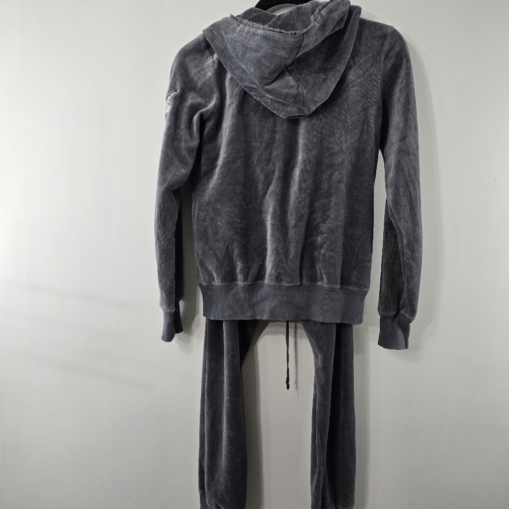 Odd Molly Anthropologie Velvet Velour Recce And Pants Tracksuit Set RARE Size 6 - Picture 9 of 16